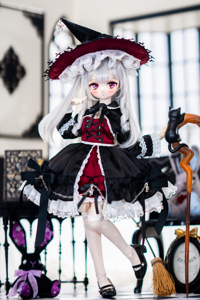(9月通販会) 「プリズムの魔導書🔯」(1/4ドール)