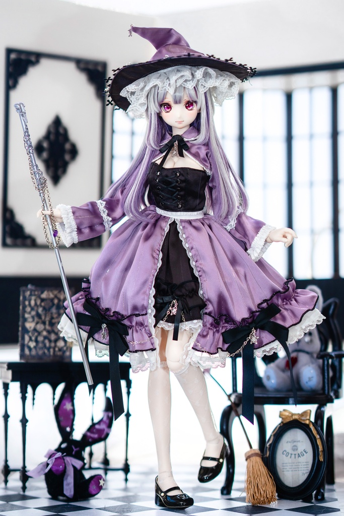 (9月通販会) 「プリズムの魔導書🔯」(1/3ドール)