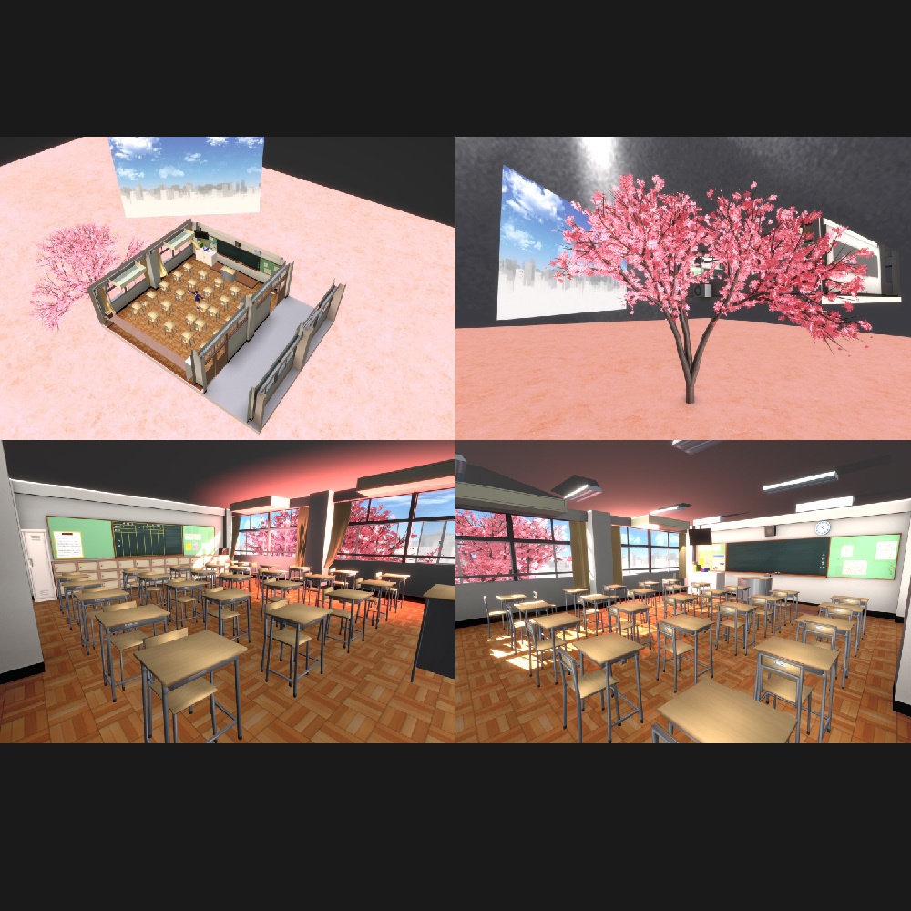 教室にいる、とある女の子。