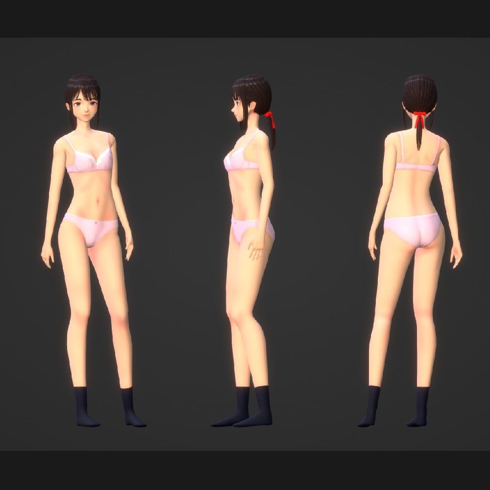 教室にいる、とある女の子。