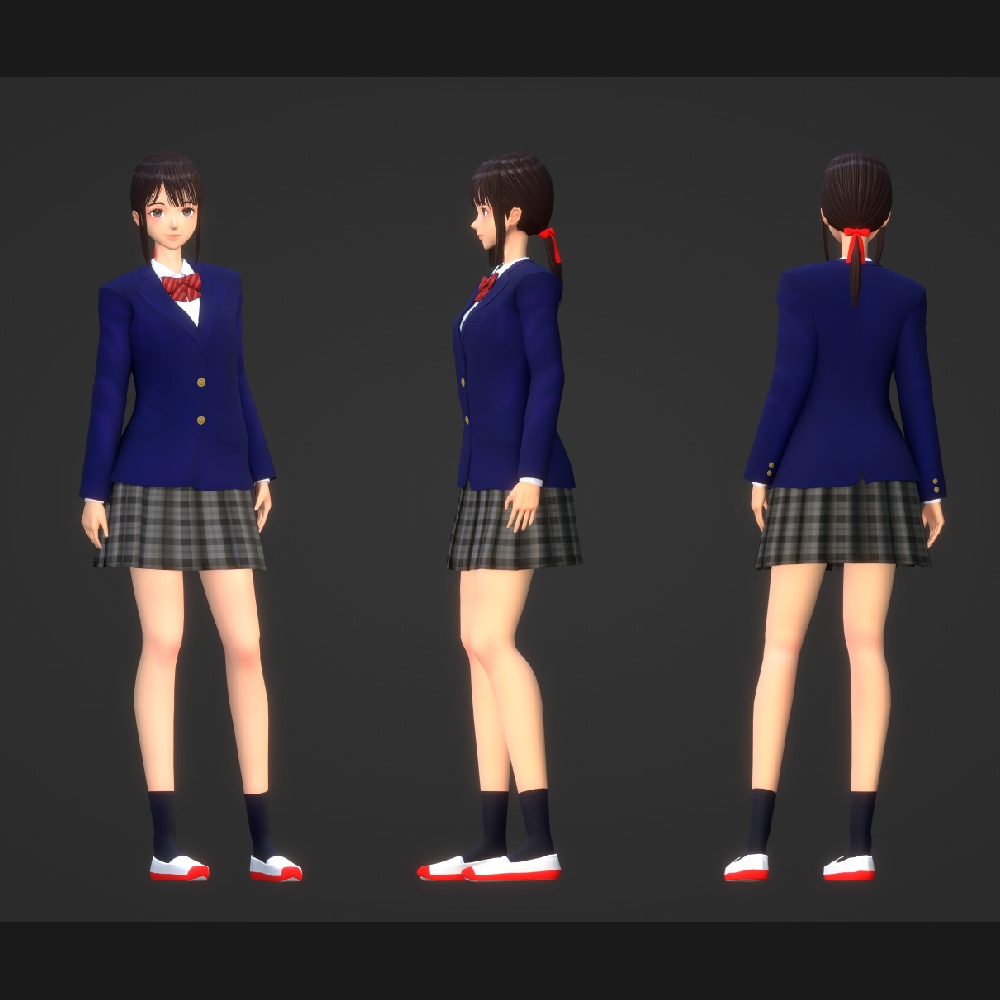 教室にいる、とある女の子。