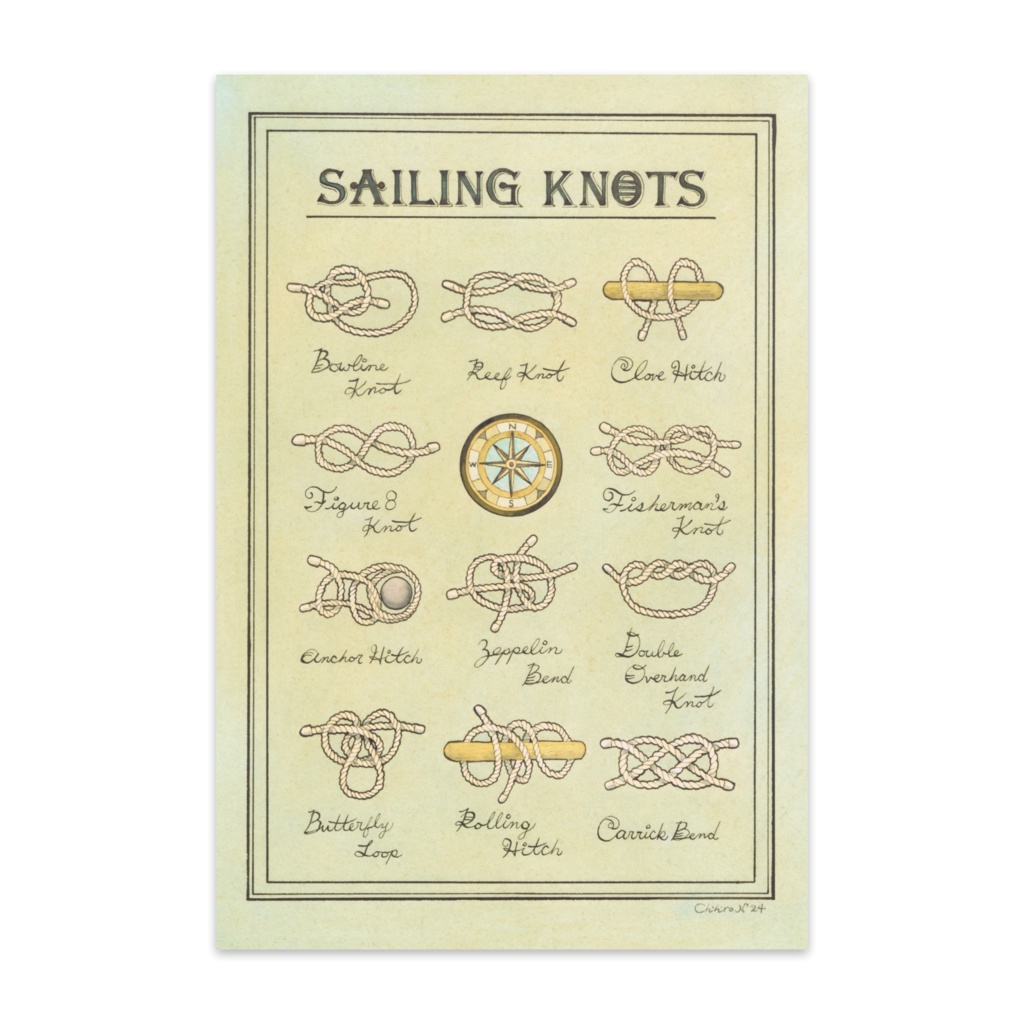 SAILING KNOTS(10枚セット)
