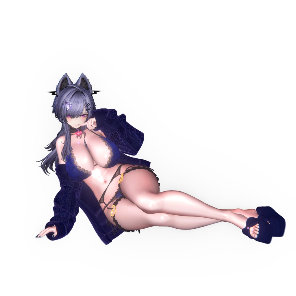 【無料】VRC想定 お姉さんに使いやすいポーズ3種【ChouettePose】