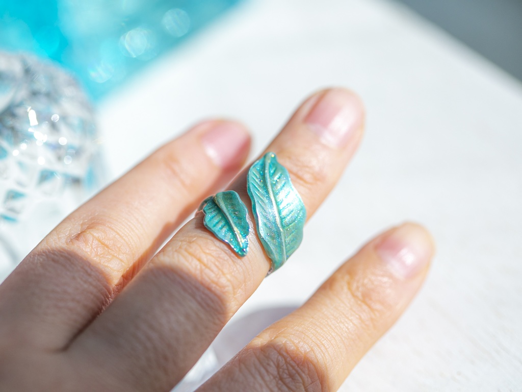 ツイステ オクタヴィネル寮 アズール リーチ兄弟 イメージリング(チャームなし)