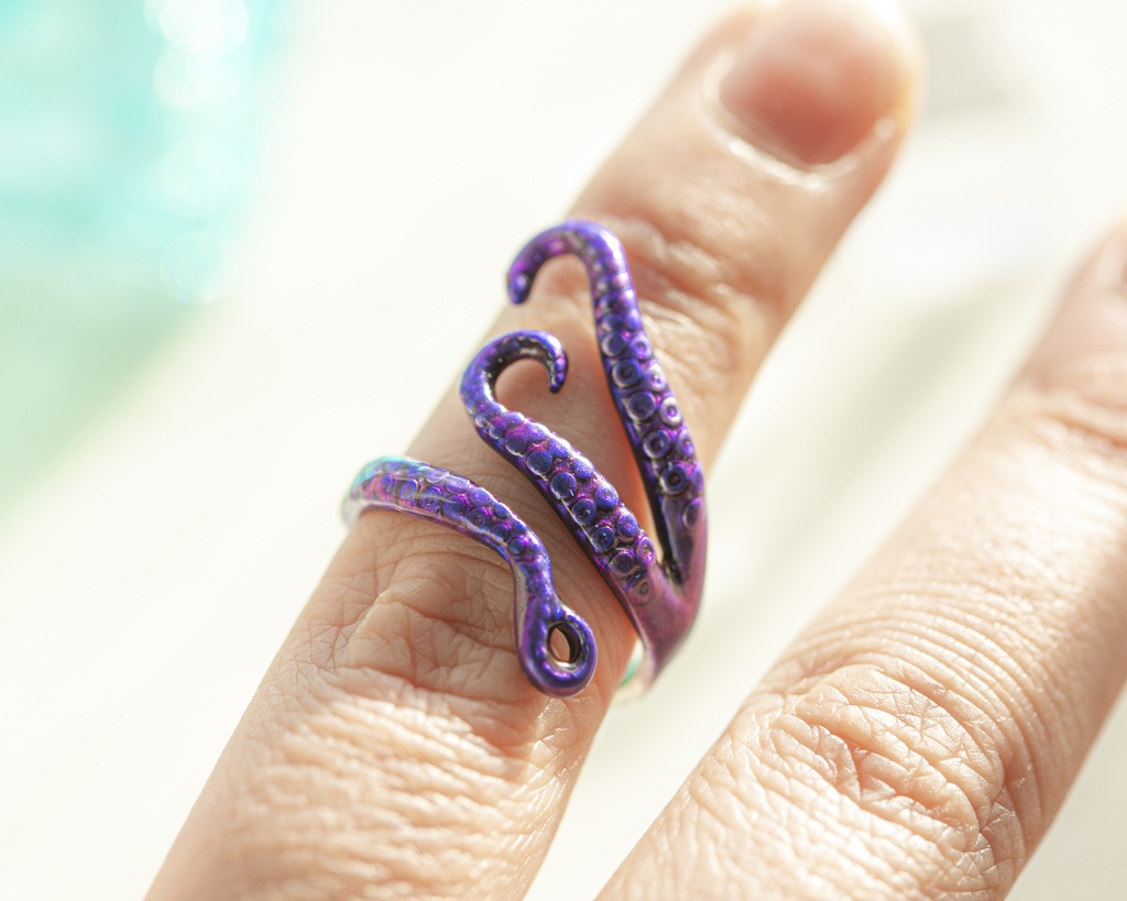 ツイステ オクタヴィネル寮 アズール リーチ兄弟 イメージリング(チャームなし)