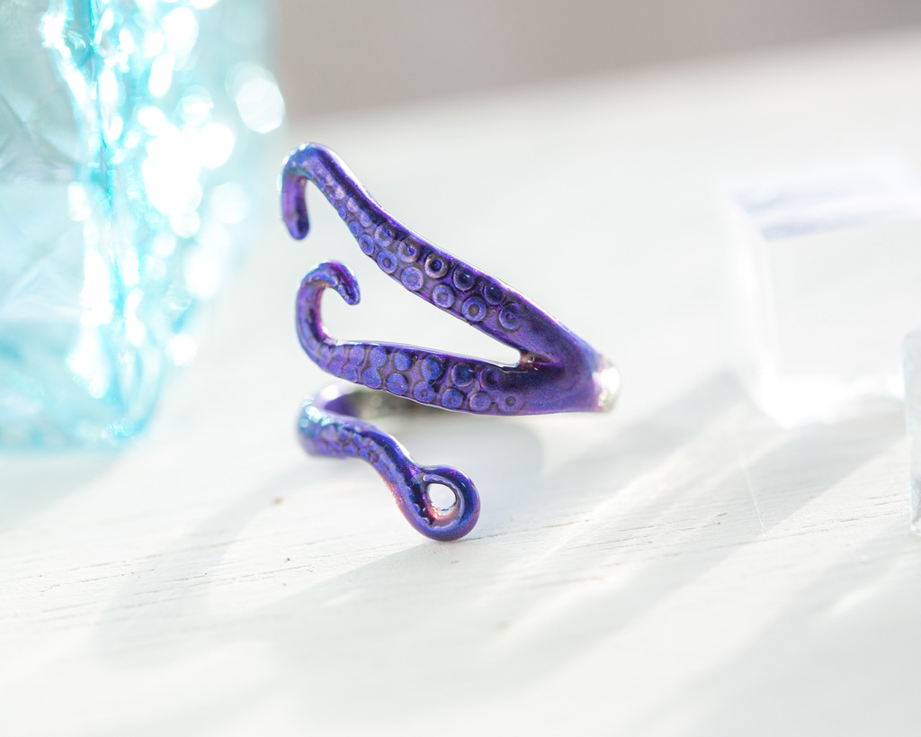 ツイステ オクタヴィネル寮 アズール リーチ兄弟 イメージリング(チャームなし)