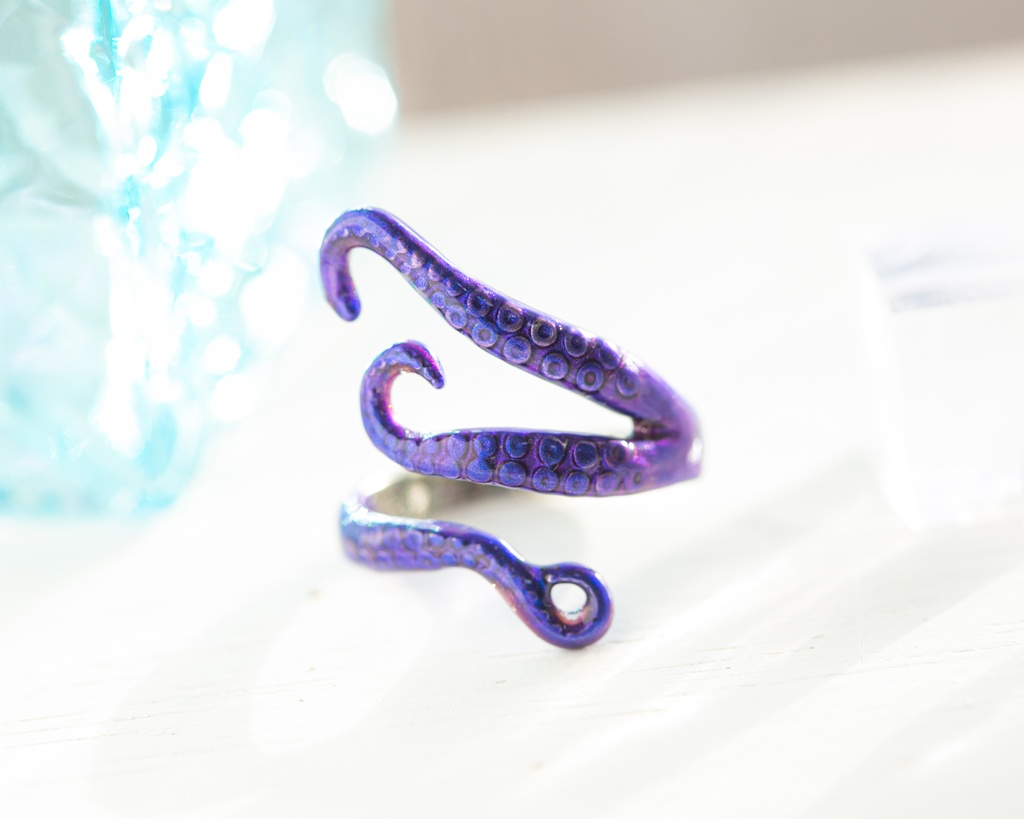 ツイステ オクタヴィネル寮 アズール リーチ兄弟 イメージリング(チャームなし)