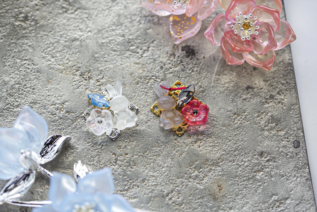 MDZS 忘羨イメージ の兎の耳飾り