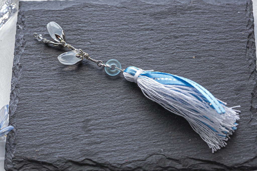 MDZS 忘羨イメージ 蓮 木蓮 の片耳用耳飾り