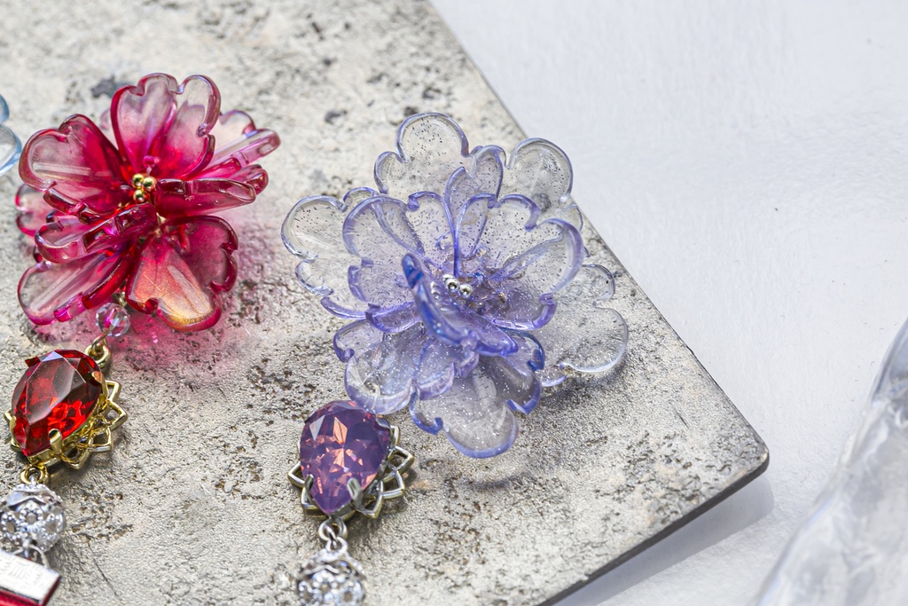 MDZS 魏嬰 藍湛 江澄 イメージ片耳用耳飾り