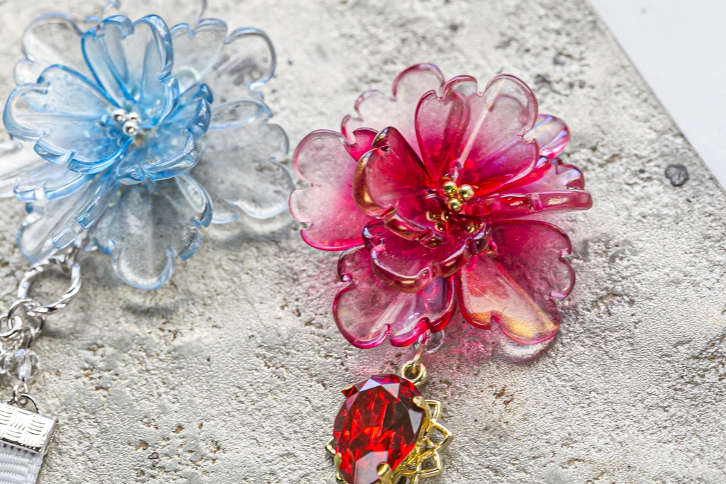 MDZS 魏嬰 藍湛 江澄 イメージ片耳用耳飾り