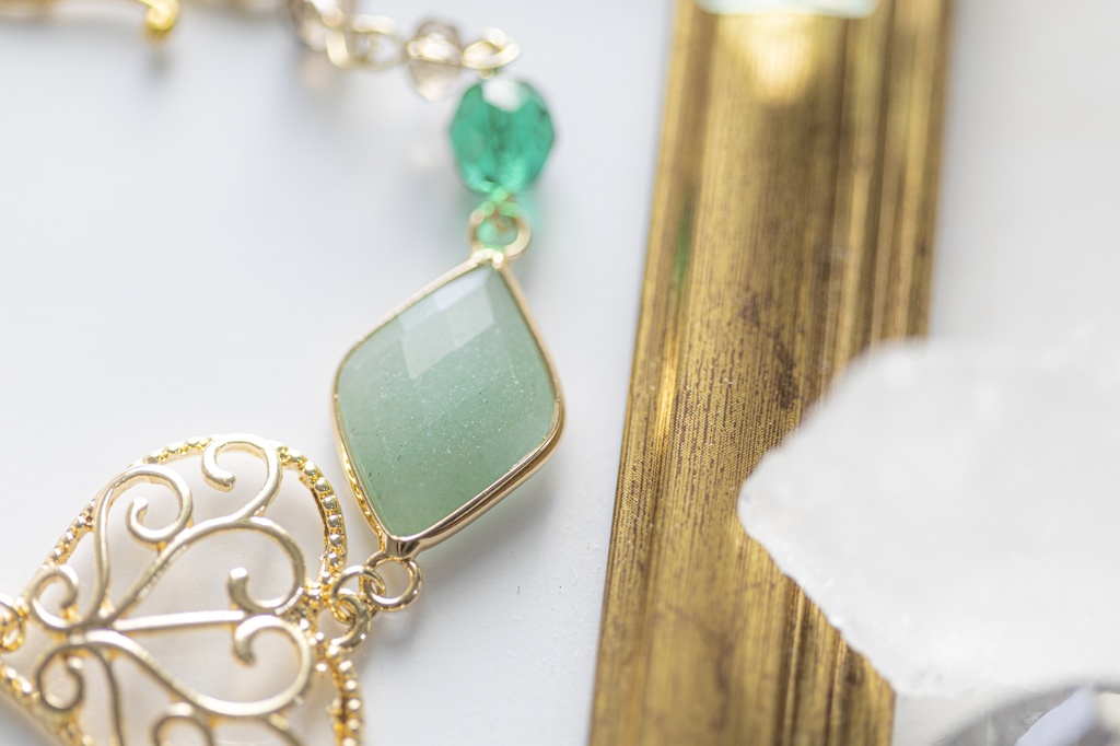 アベンチュリン イメージ 天然石 ブレスレット