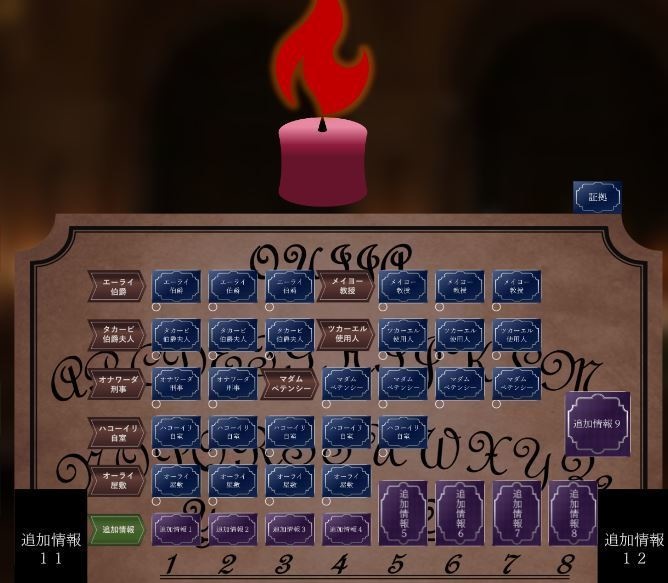 マダム・ペテンシーと吸血鬼の交霊会【マーダーミステリー】