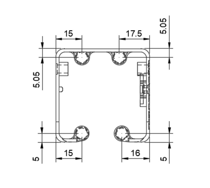 スタックチャン マグネット吸着版ケースセット(Core2専用版)