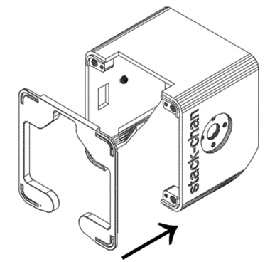 スタックチャン マグネット吸着アダプタ☆Ver.1.0専用(Core2/AWS兼用版)