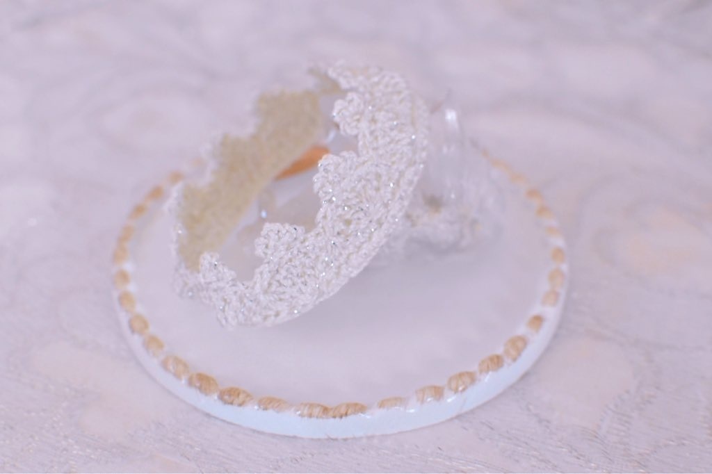 10cmぬい【クラウンヘアバンド】編み図