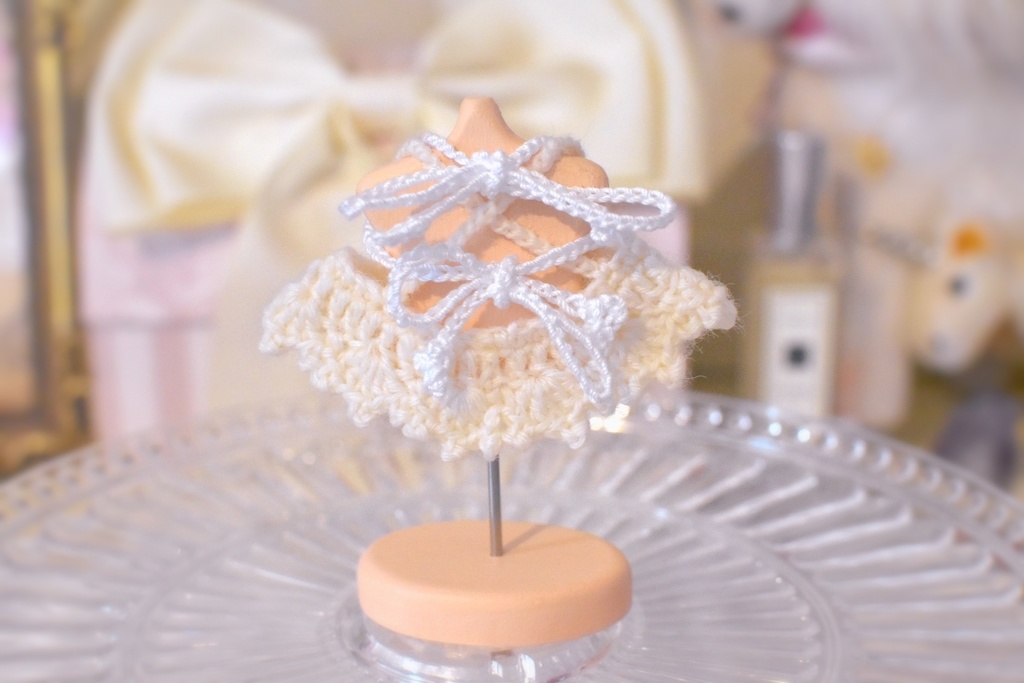 10cm〜12cmぬい【エプロンワンピセット】