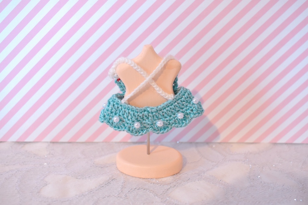 10〜12cmぬい【クリームソーダワンピース】