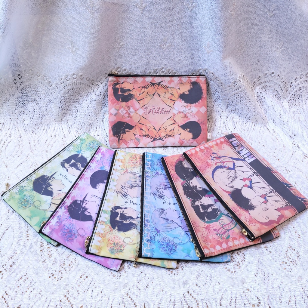 【テニプリ】三強・赤也ポーチ【立海】