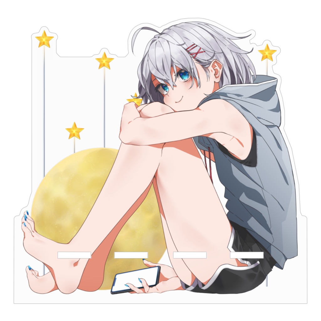 アクリルスマホスタンド "満月" 【望月ユウキ】