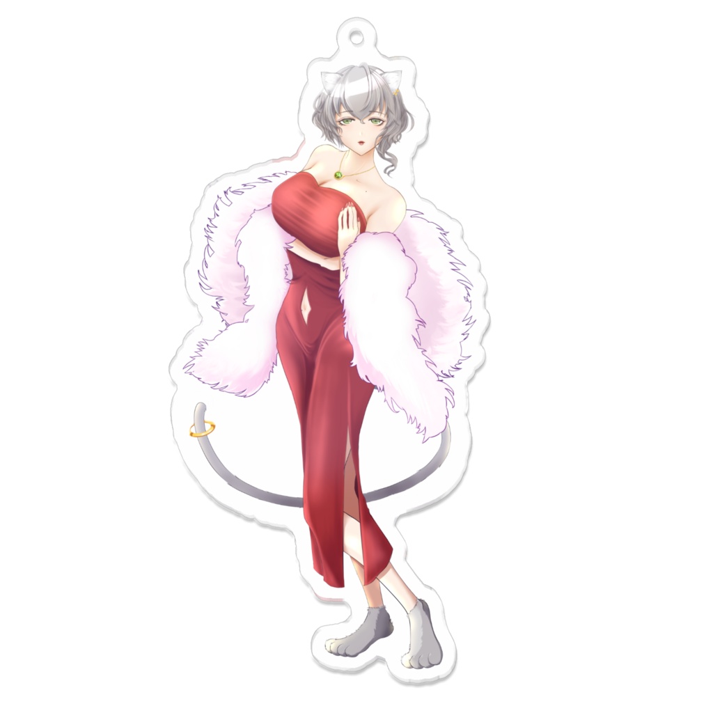 みけらんお姉さんver表情違いアクリルキーホルダー