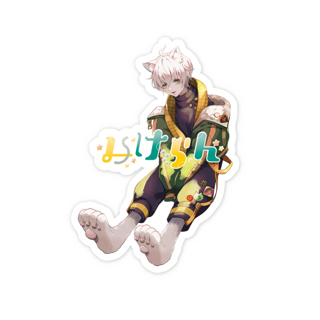 みけらんーステッカーー