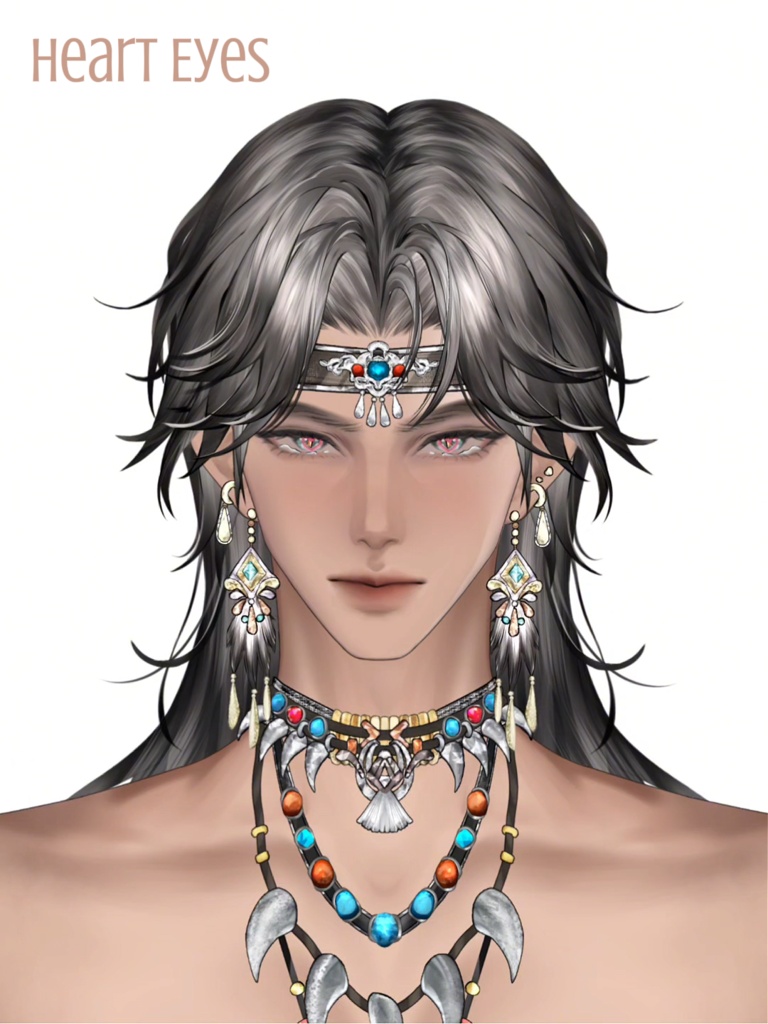 【汎用モデル】褐色肌 部族少年 腹筋 Live2Dモデル VTubeStudio対応 / 商用利用可 Premade Vtuber Avatar Tanned Anime Boy Model Tribal Outfit Wild Fantasy Style