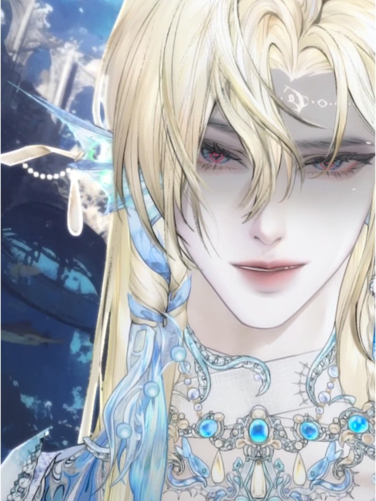【汎用モデル】人魚少年 マーマン 海 男性アバター Live2Dモデル VTubeStudio対応 / 商用利用可 Male Merman Prince Anime Model Premade Model | Ready to use | Vtube Studio | Live2d Model | Vtuber Design