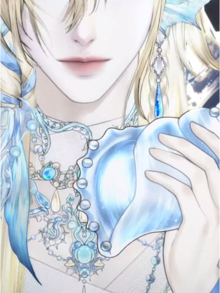【汎用モデル】人魚少年 マーマン 海 男性アバター Live2Dモデル VTubeStudio対応 / 商用利用可 Male Merman Prince Anime Model Premade Model | Ready to use | Vtube Studio | Live2d Model | Vtuber Design