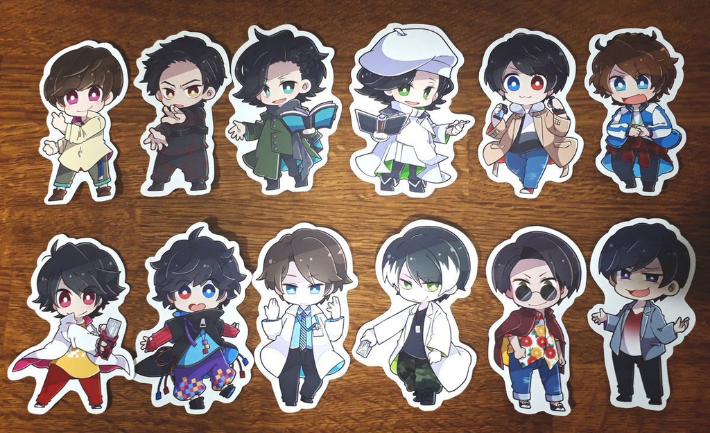 【ステッカー】エグゼイド/ビルド/ジオウ(2種セット)