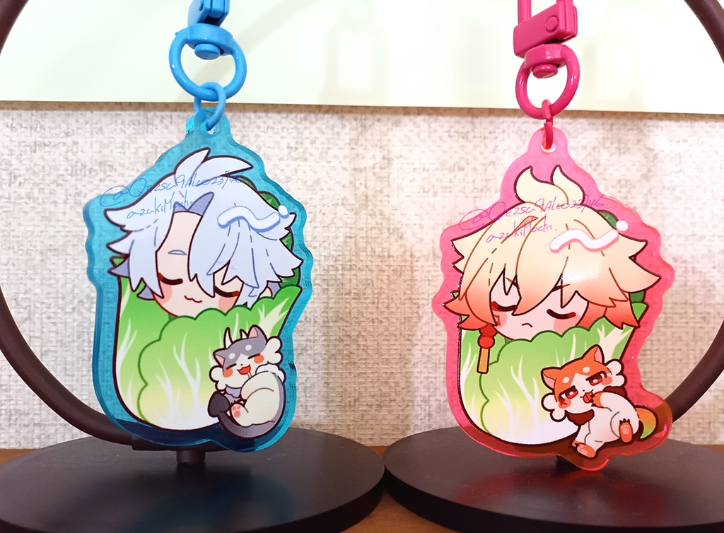 【非公式】崩壊:スターレイル_アクキーセット【ファイノン+モーディス】