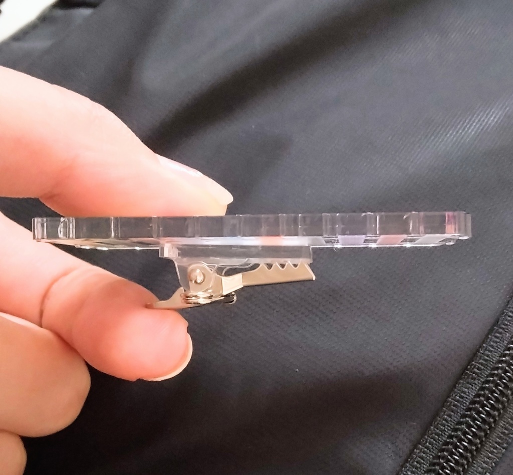 十+1色アクリルバッジ