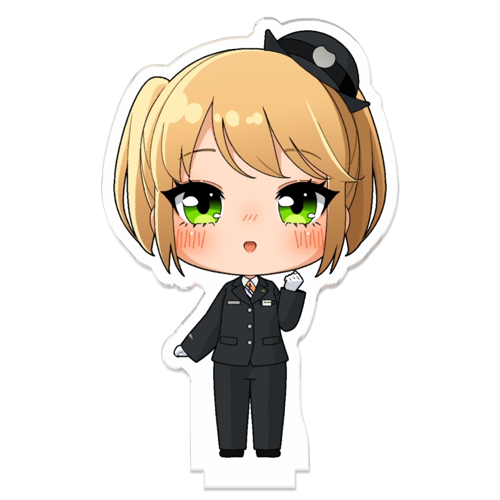 北海道ちゃん レールでつながるアクスタ