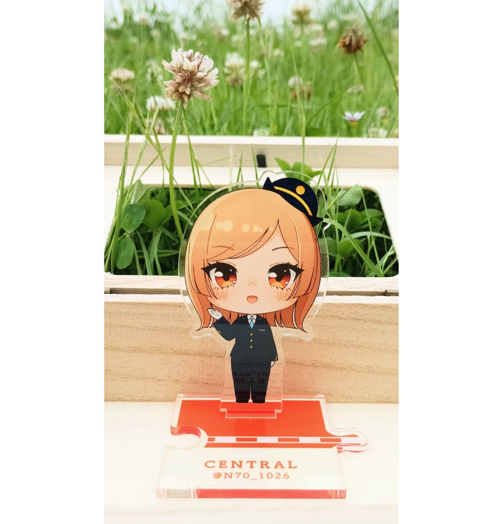 東海ちゃん レールでつながるアクスタ