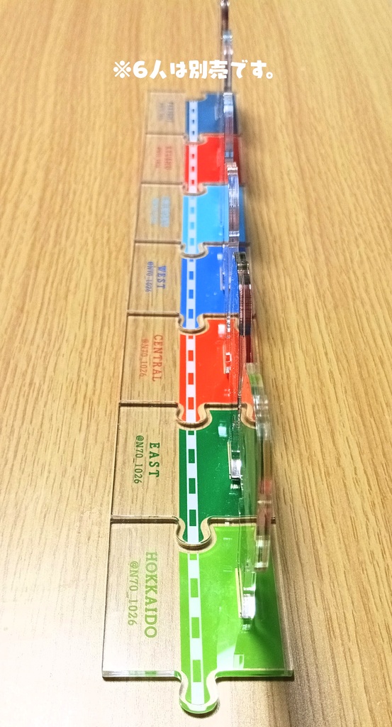 四国ちゃん レールでつながるアクスタ