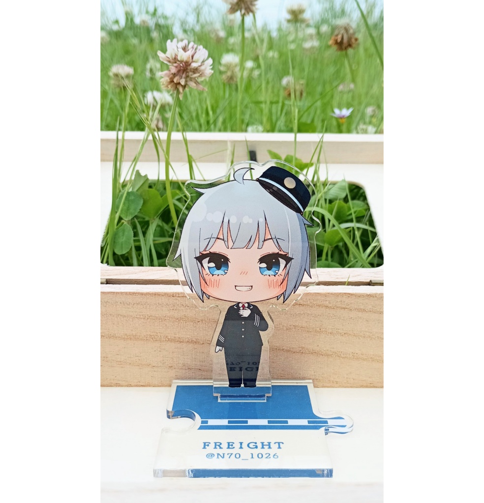 貨物ちゃん レールでつながるアクスタ