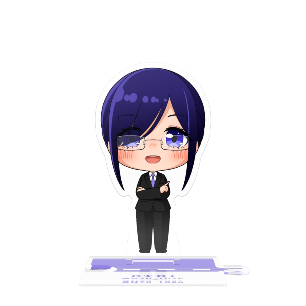 総研ちゃん レールでつながるアクスタ