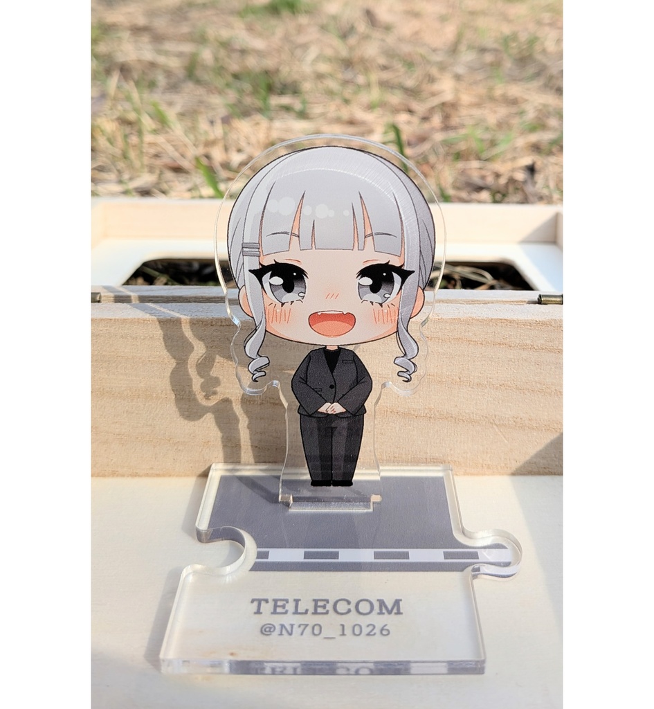 テレちゃん レールでつながるアクスタ