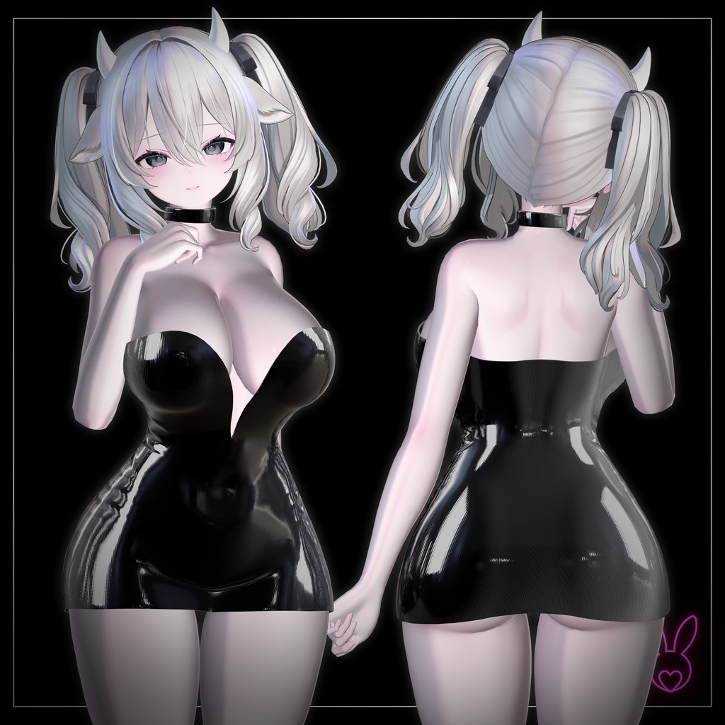 【VRChat想定】 BYDress 【4アバター対応】