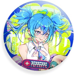 初音ミク PEPPEPPE 缶バッジ(等身)