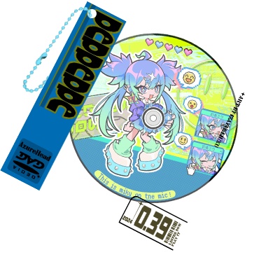 初音ミク PEPPEPPE ミニCDキーホルダー