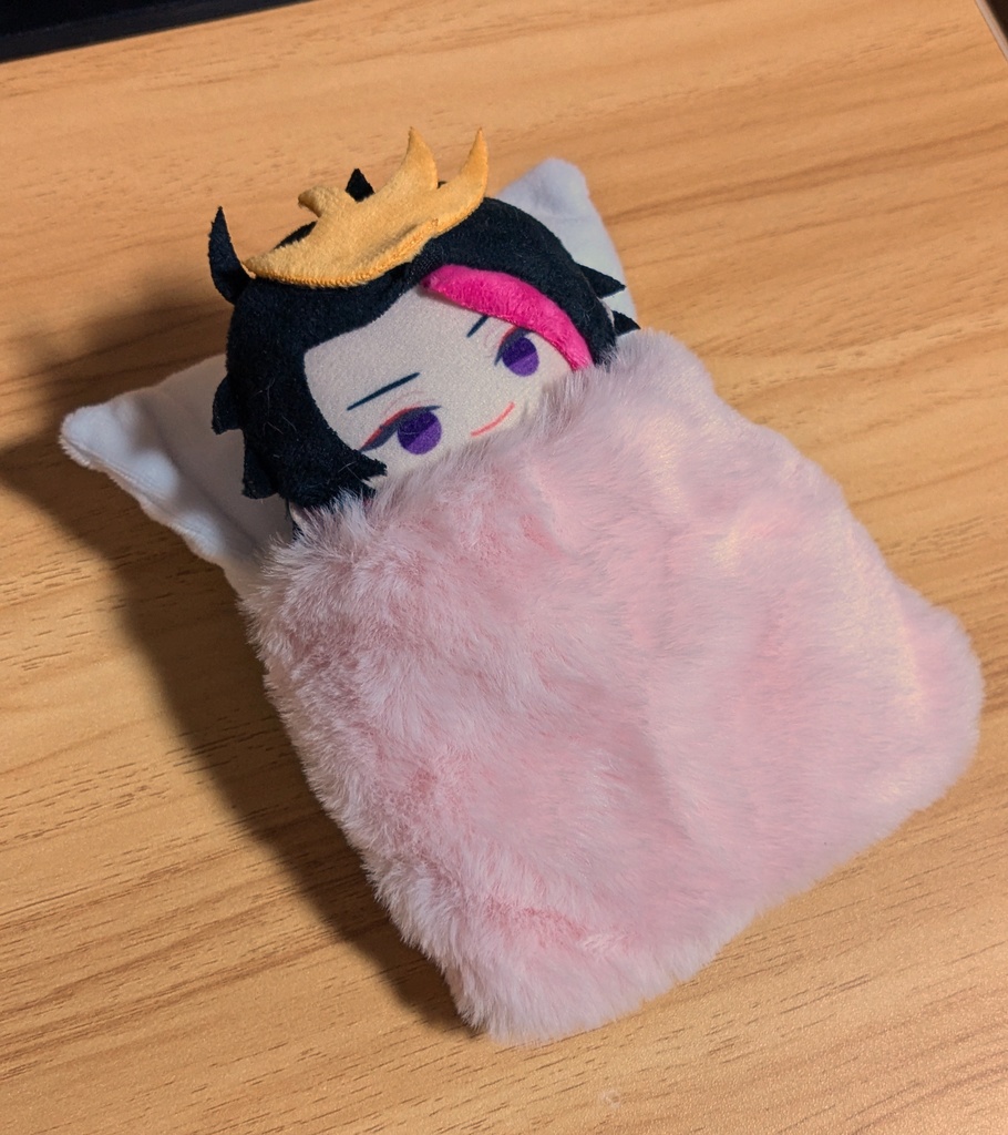 ぬいぐるみ布団　にじぱぺサイズ