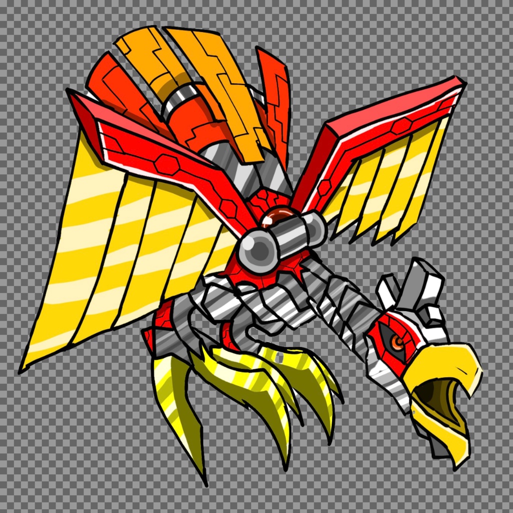 機械風水四神獣アクリルキーホルダー(全4種類)