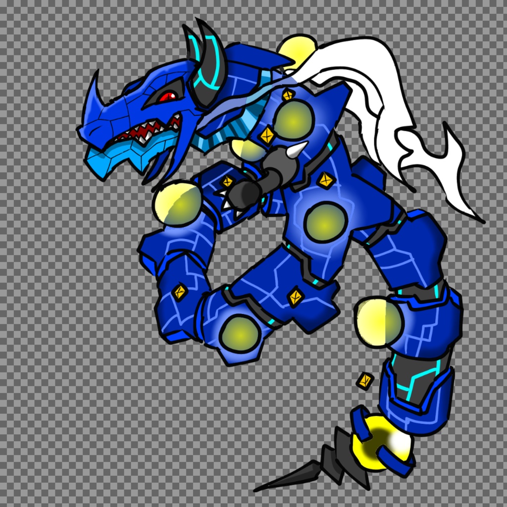 機械風水四神獣アクリルキーホルダー(全4種類)