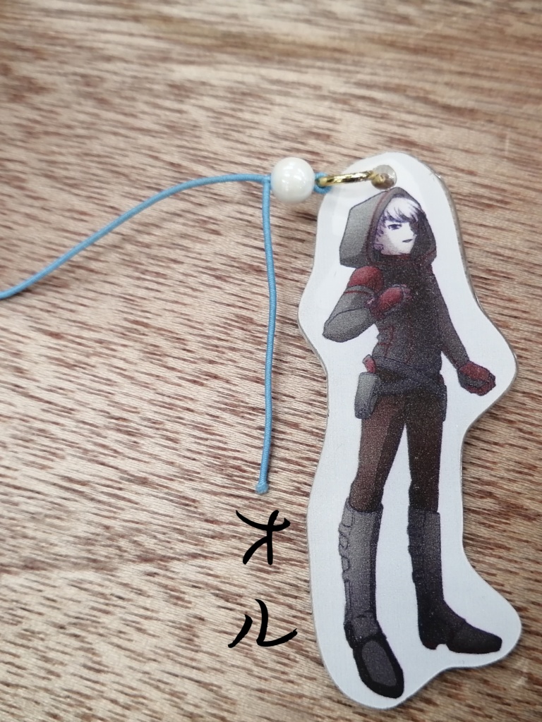 AIアクリルホルダー(オル(七夜オルフェ)、ニューマノイド(鈴成海星)しもん(理系のシモン))