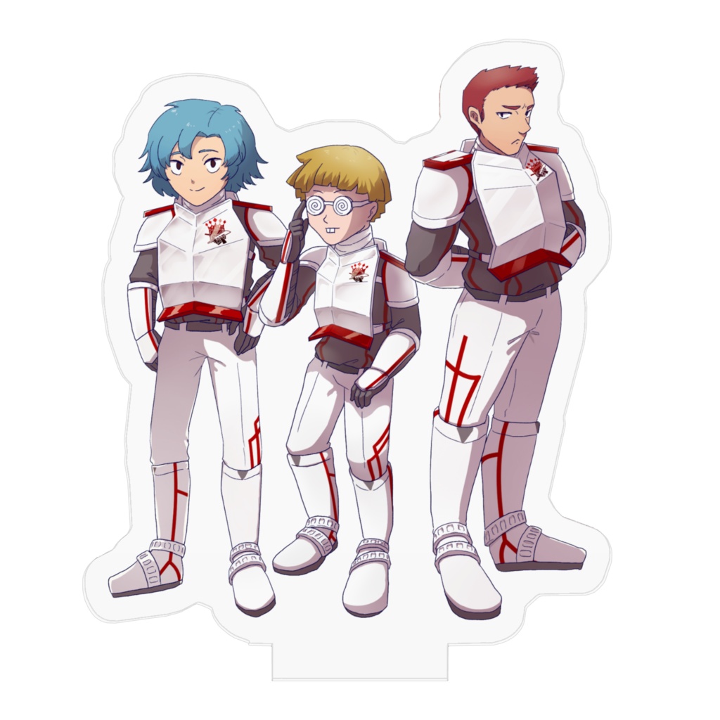 AI~愛~アクリルフィギュア:若い整備士たち