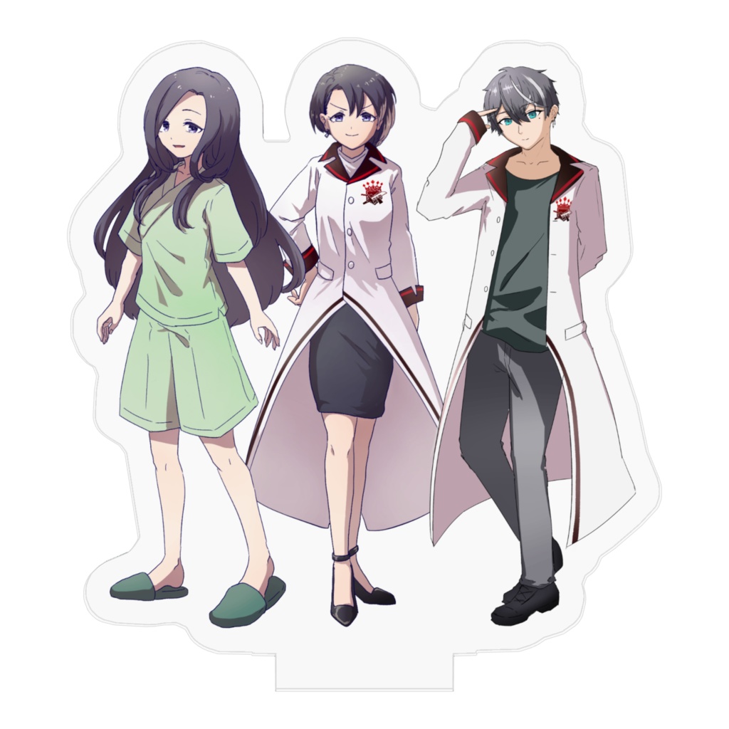 AI~愛~アクリルフィギュア:マオ、マイ、シモン