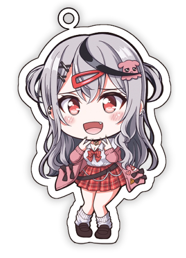 ホロライブ6期生holoX アクリルキーホルダー 博衣こより・沙花叉クロヱ【同人グッズ】