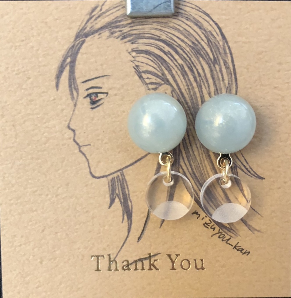 夏!創設期うちは/せんじゅ風 イメージピアス・イヤリング