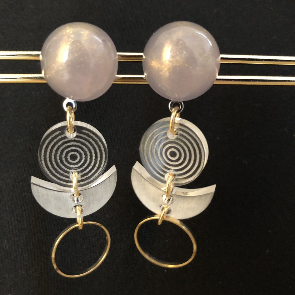 夏!創設期うちは/せんじゅ風 イメージピアス・イヤリング